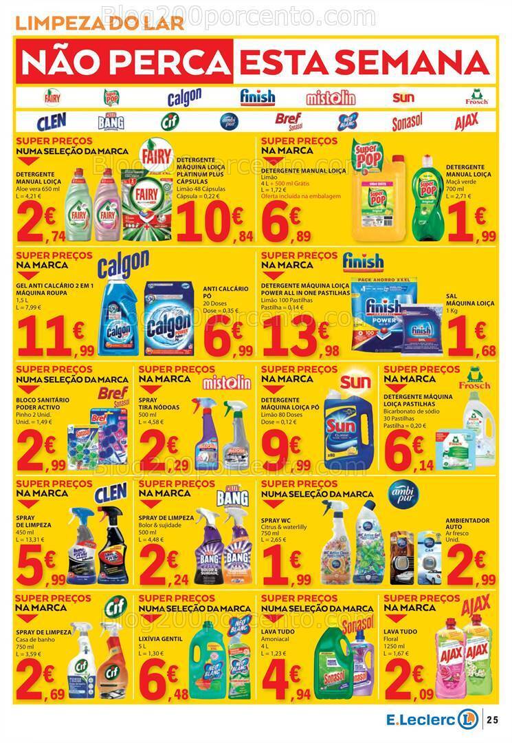 Antevisão Folheto E-LECLERC Promoções de 18 a 24 abril