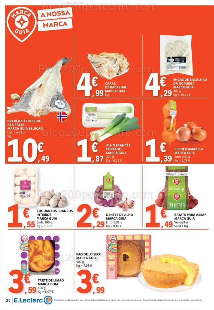 Antevisão Folheto E-LECLERC Promoções de 18 a 24 abril