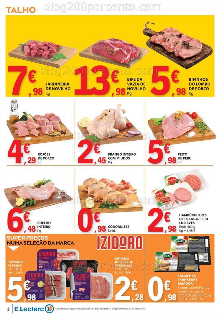 Antevisão Folheto E-LECLERC Promoções de 18 a 24 julho