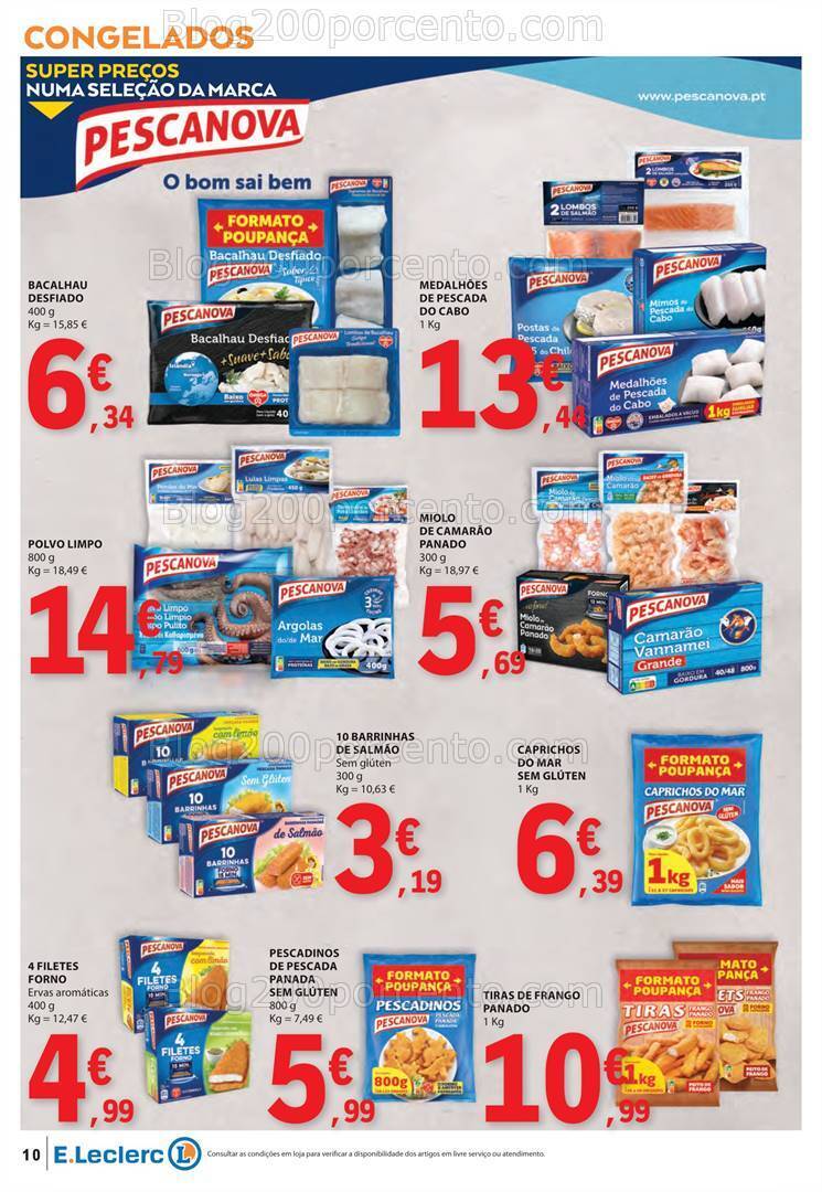 Antevisão Folheto E-LECLERC Promoções de 18 a 24 julho