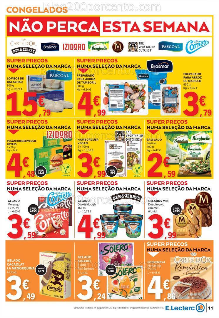 Antevisão Folheto E-LECLERC Promoções de 18 a 24 julho