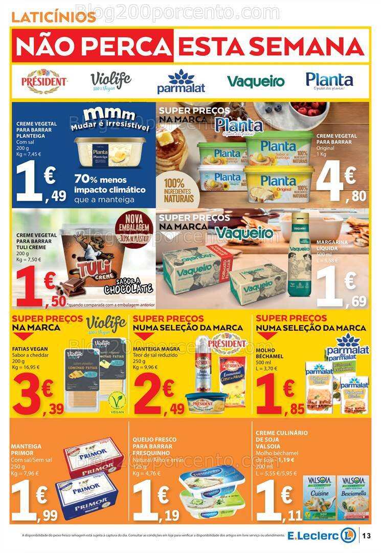 Antevisão Folheto E-LECLERC Promoções de 1 a 7 fevereiro