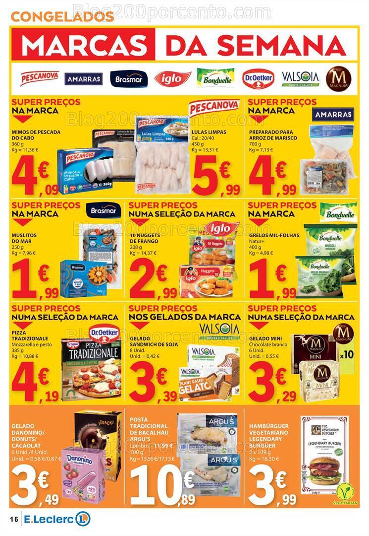 Antevisão Folheto E-LECLERC Promoções de 1 a 7 fevereiro