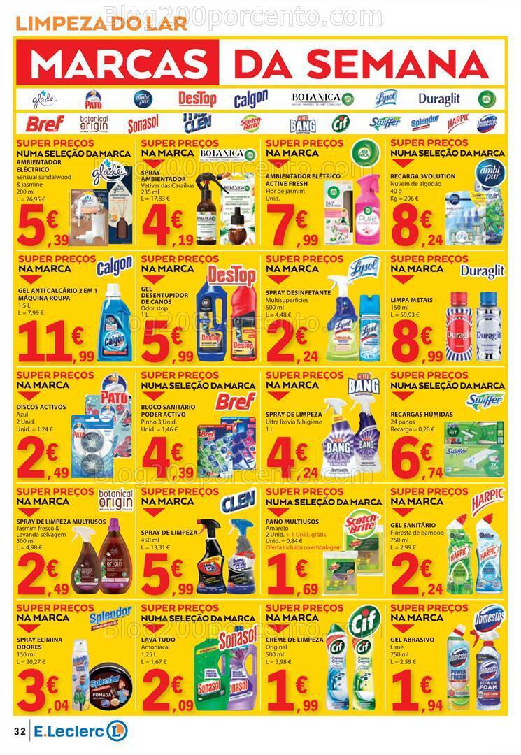 Antevisão Folheto E-LECLERC Promoções de 1 a 7 fevereiro
