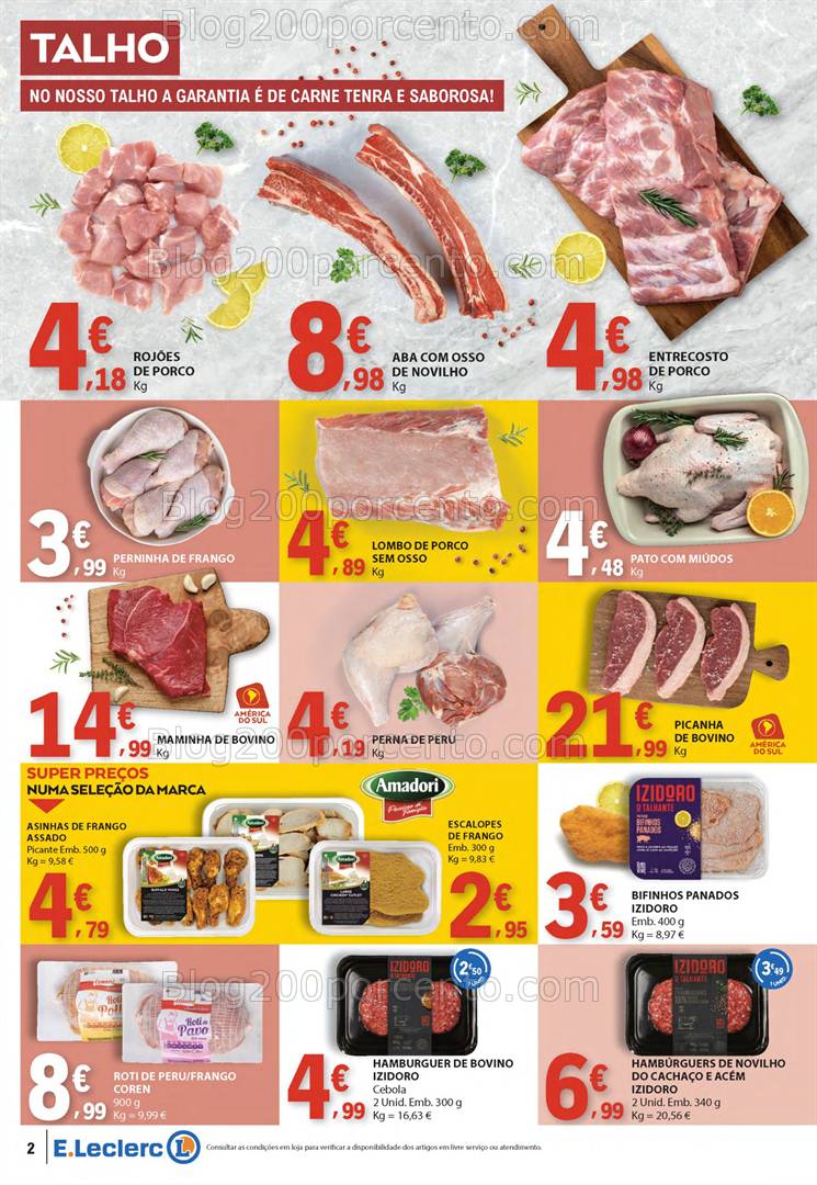 Antevisão Folheto E-LECLERC Promoções de 20 a 26 março