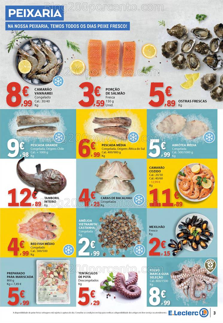 Antevisão Folheto E-LECLERC Promoções de 20 a 26 março