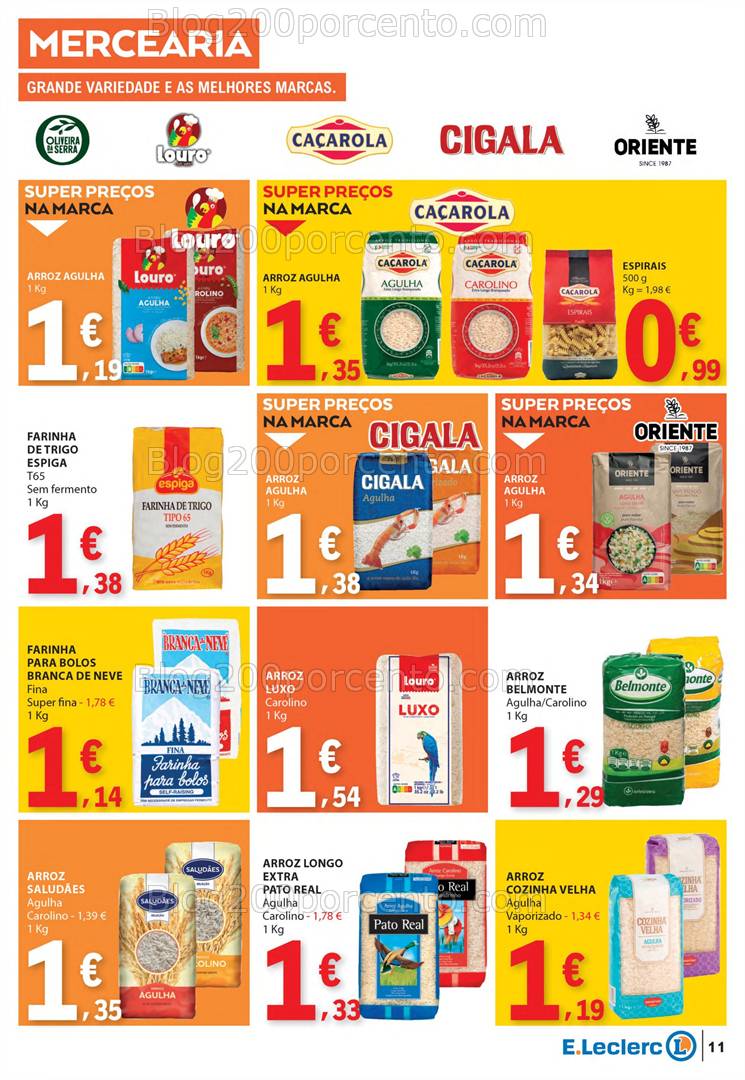 Antevisão Folheto E-LECLERC Promoções de 20 a 26 março