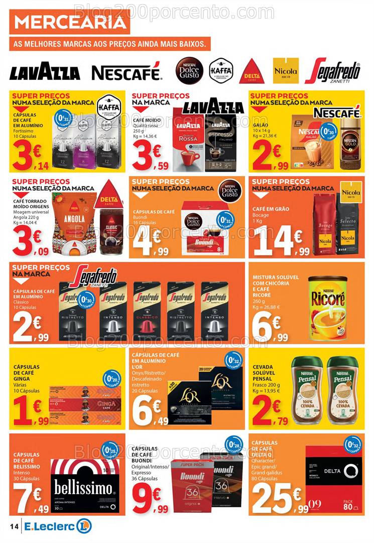 Antevisão Folheto E-LECLERC Promoções de 20 a 26 março