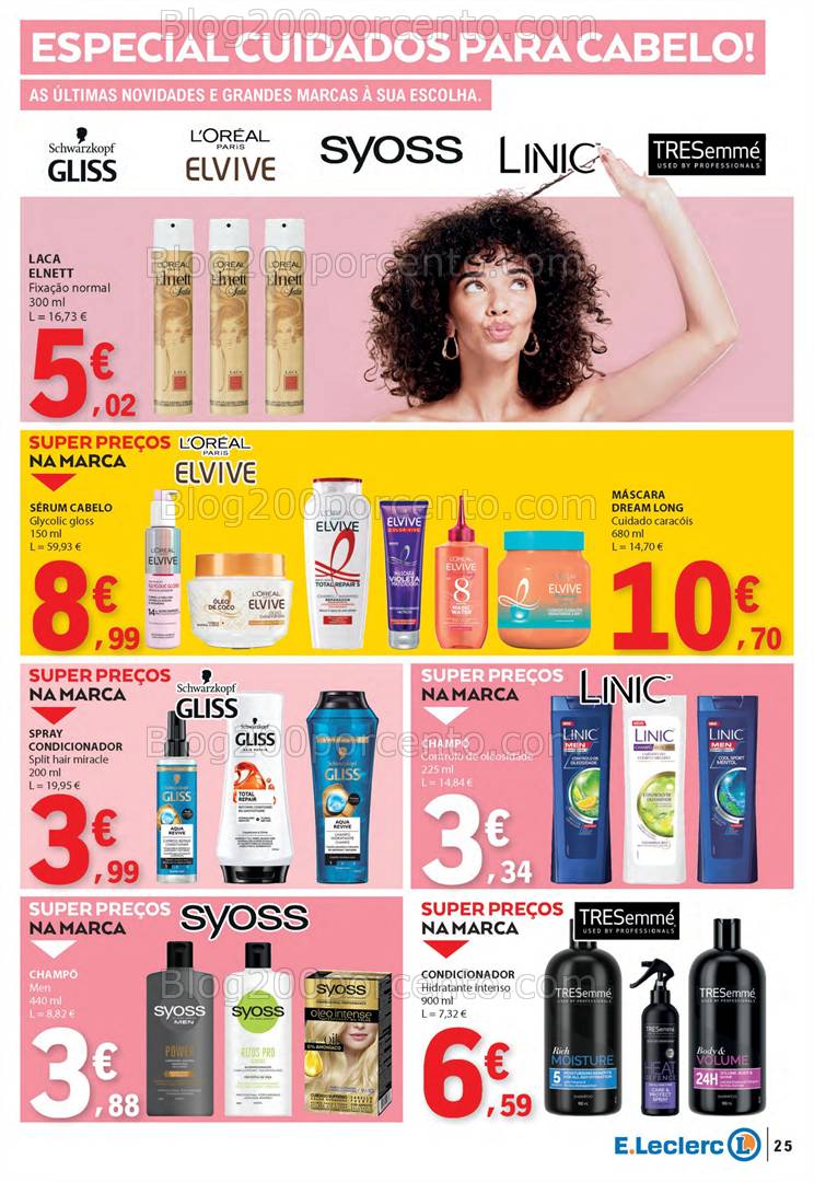 Antevisão Folheto E-LECLERC Promoções de 20 a 26 março