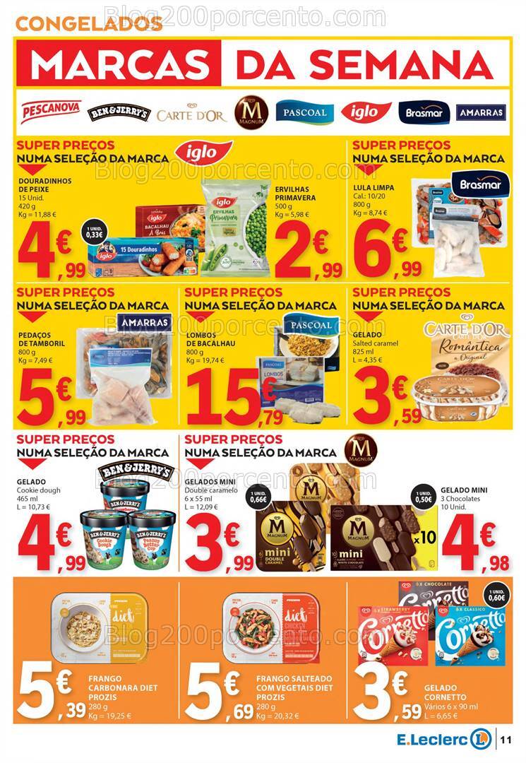 Antevisão Folheto E-LECLERC Promoções de 22 a 28 agosto