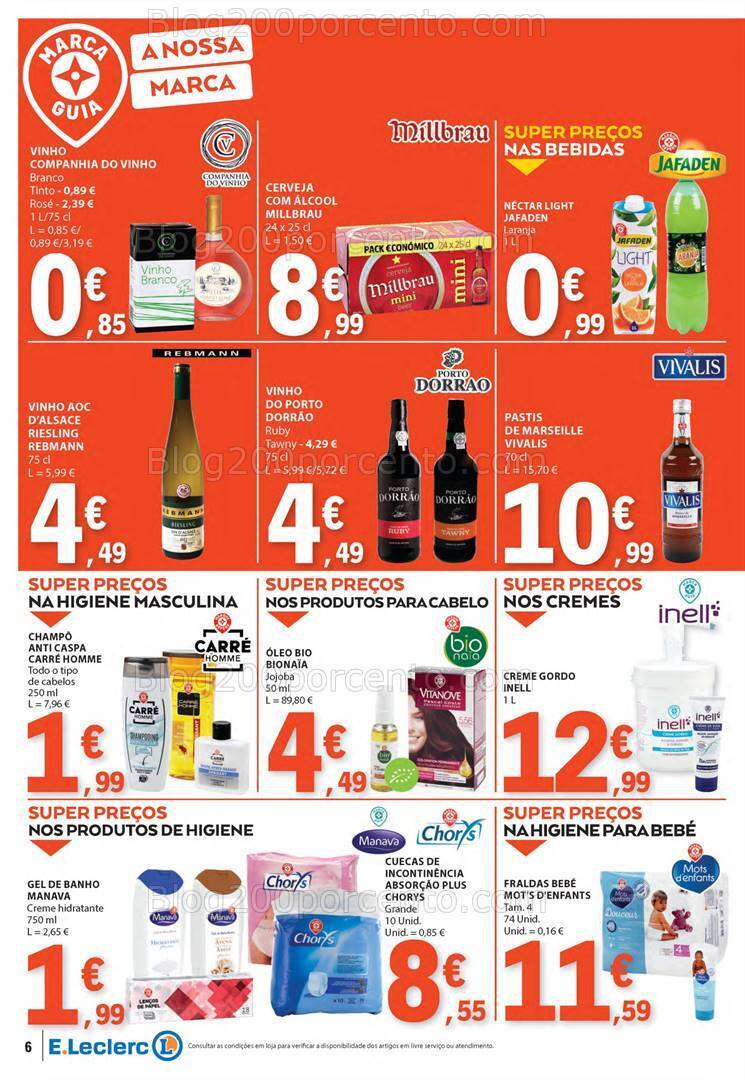 Antevisão Folheto E-LECLERC Promoções de 25 a 31 janeiro