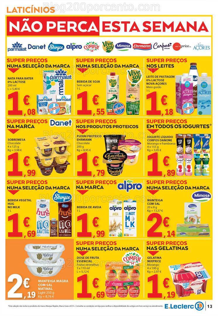Antevisão Folheto E-LECLERC Promoções de 25 a 31 janeiro