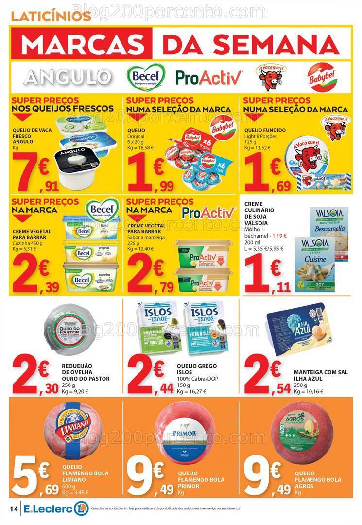 Antevisão Folheto E-LECLERC Promoções de 25 a 31 janeiro