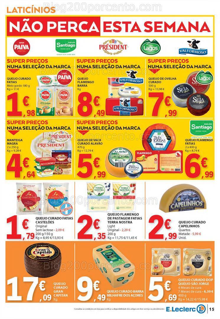 Antevisão Folheto E-LECLERC Promoções de 25 a 31 janeiro