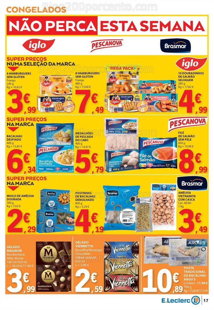 Antevisão Folheto E-LECLERC Promoções de 25 a 31 janeiro