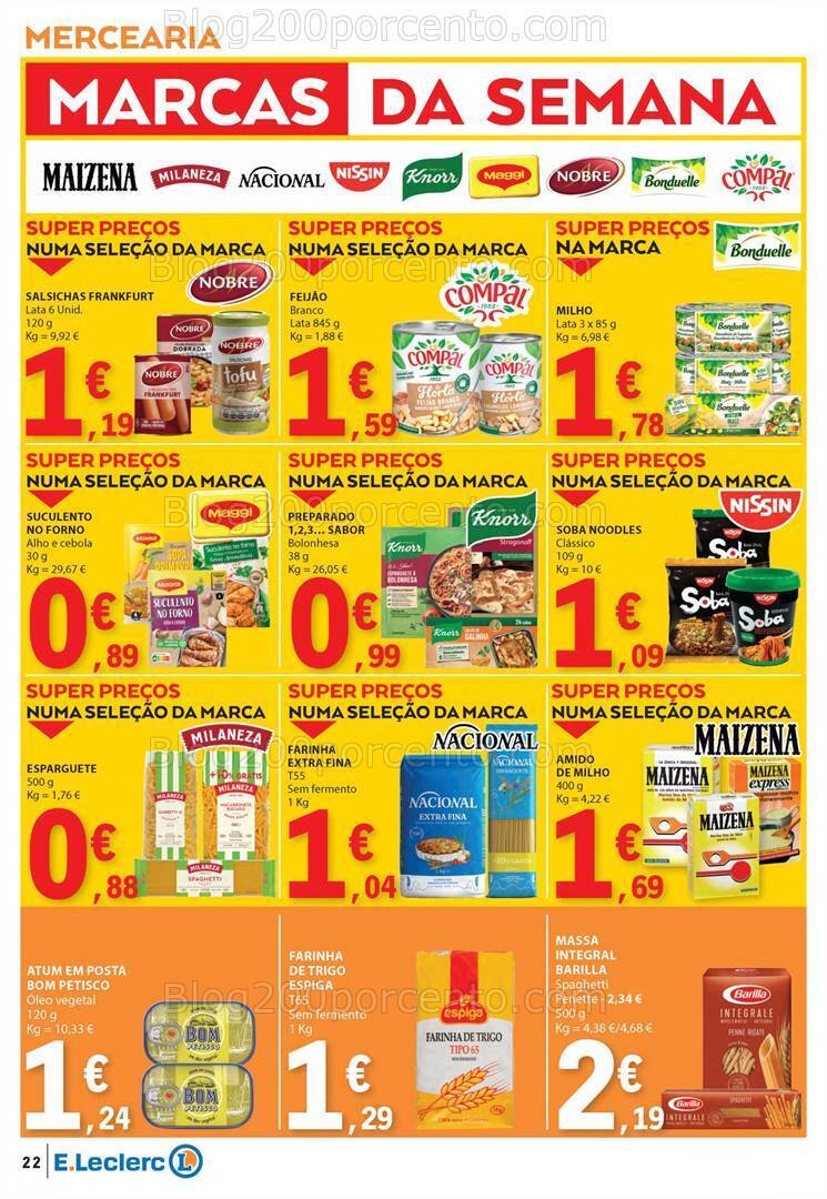 Antevisão Folheto E-LECLERC Promoções de 25 a 31 janeiro