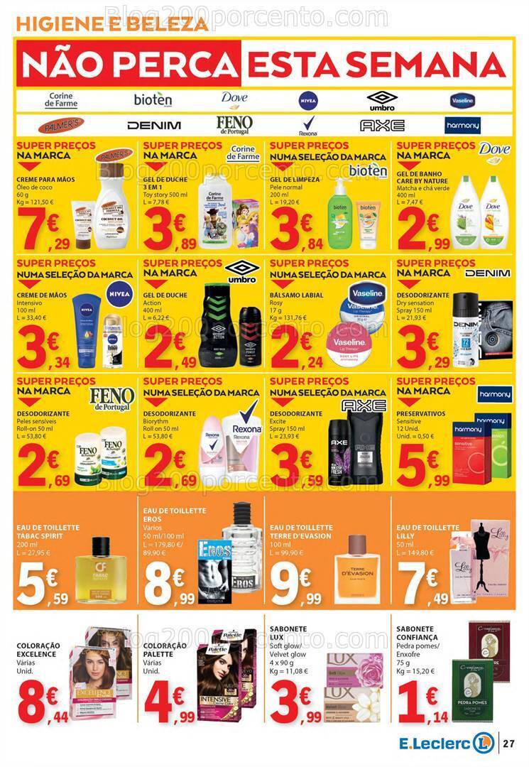 Antevisão Folheto E-LECLERC Promoções de 25 a 31 janeiro