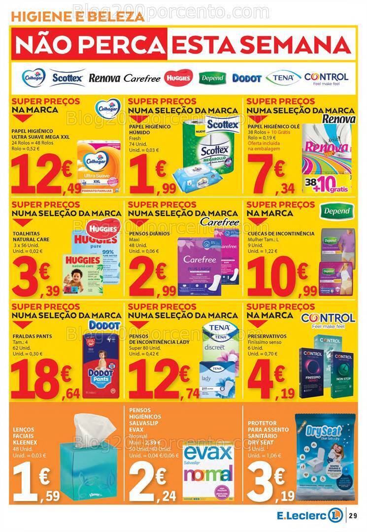 Antevisão Folheto E-LECLERC Promoções de 25 a 31 janeiro