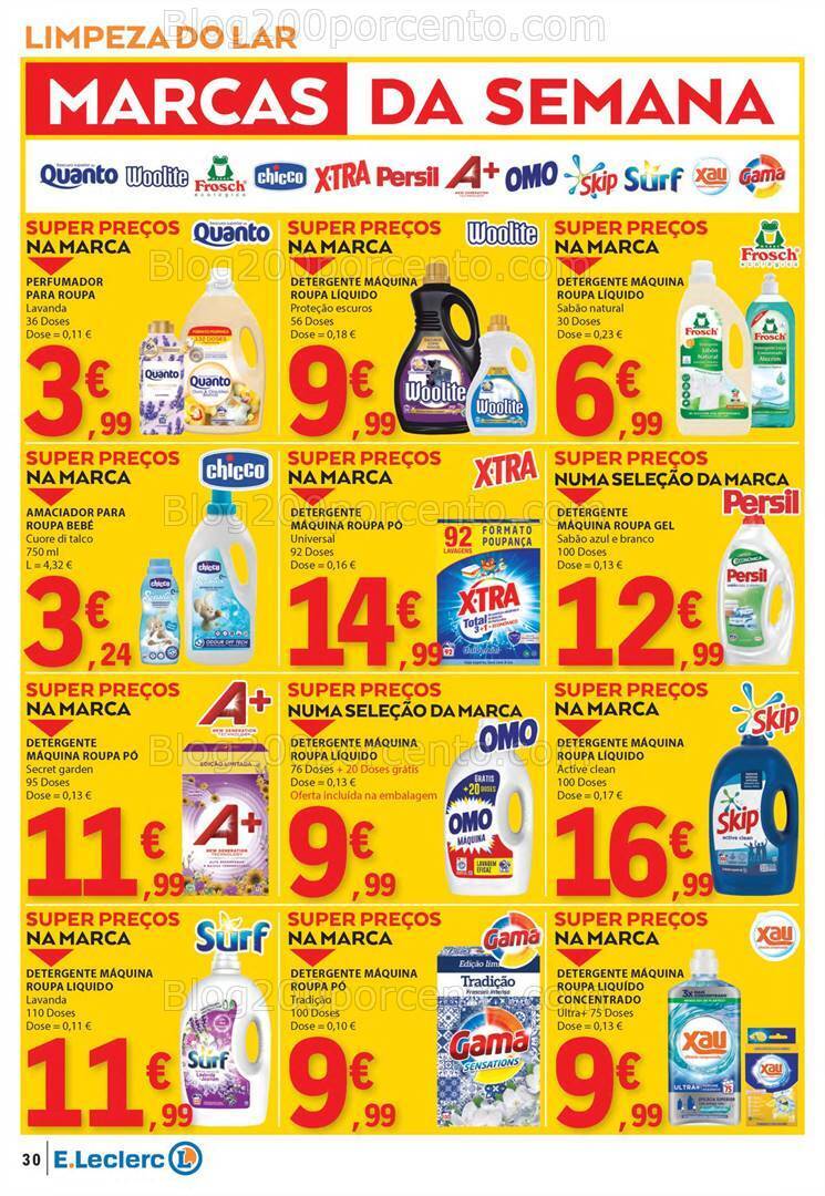 Antevisão Folheto E-LECLERC Promoções de 25 a 31 janeiro