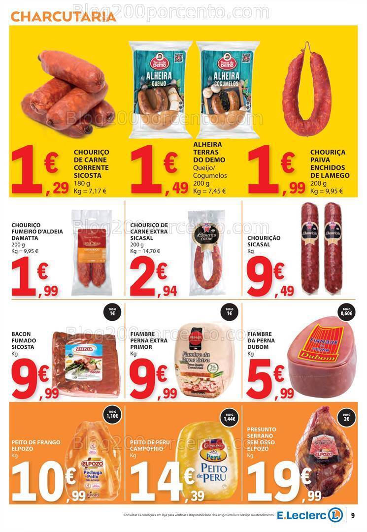 Antevisão Folheto E-LECLERC Promoções de 27 junho a 3 julho