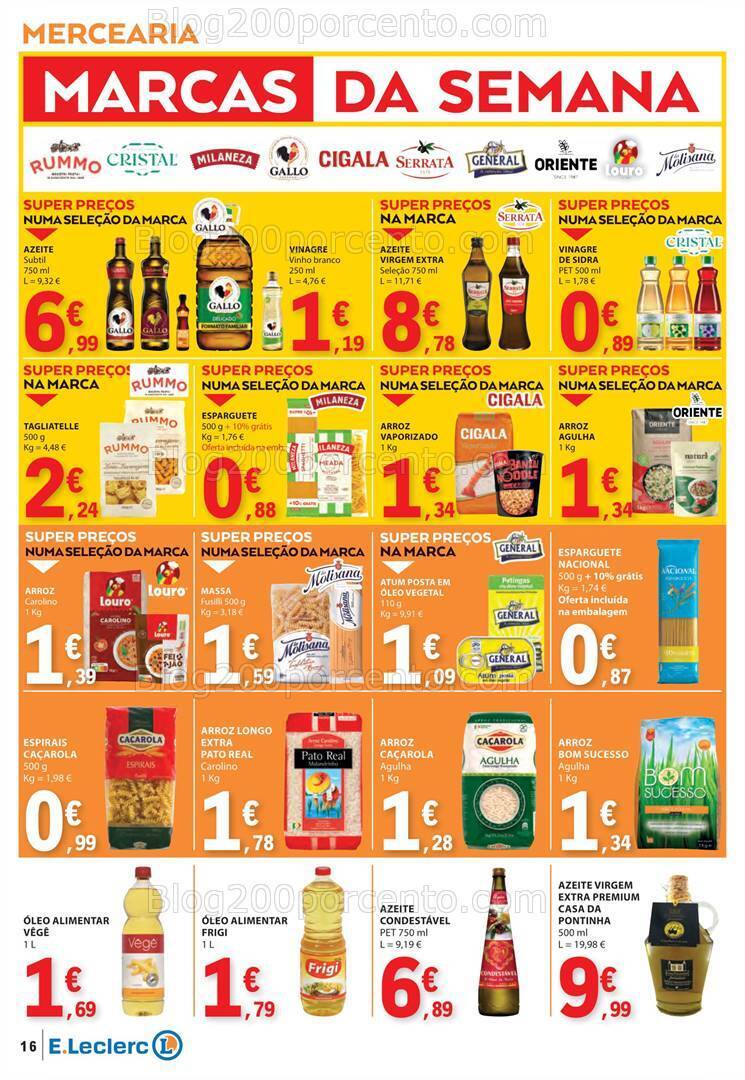 Antevisão Folheto E-LECLERC Promoções de 27 junho a 3 julho