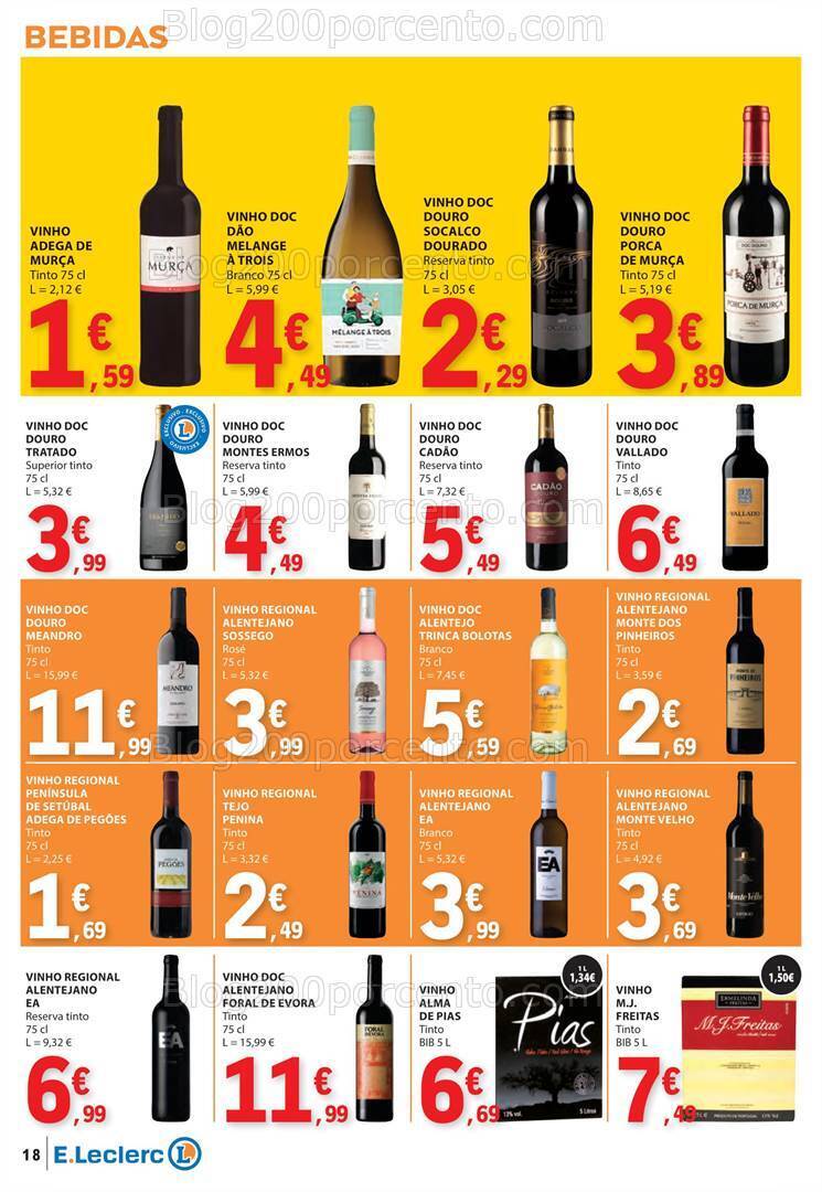 Antevisão Folheto E-LECLERC Promoções de 27 junho a 3 julho