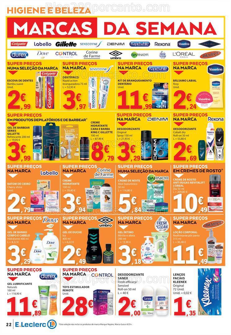 Antevisão Folheto E-LECLERC Promoções de 27 junho a 3 julho