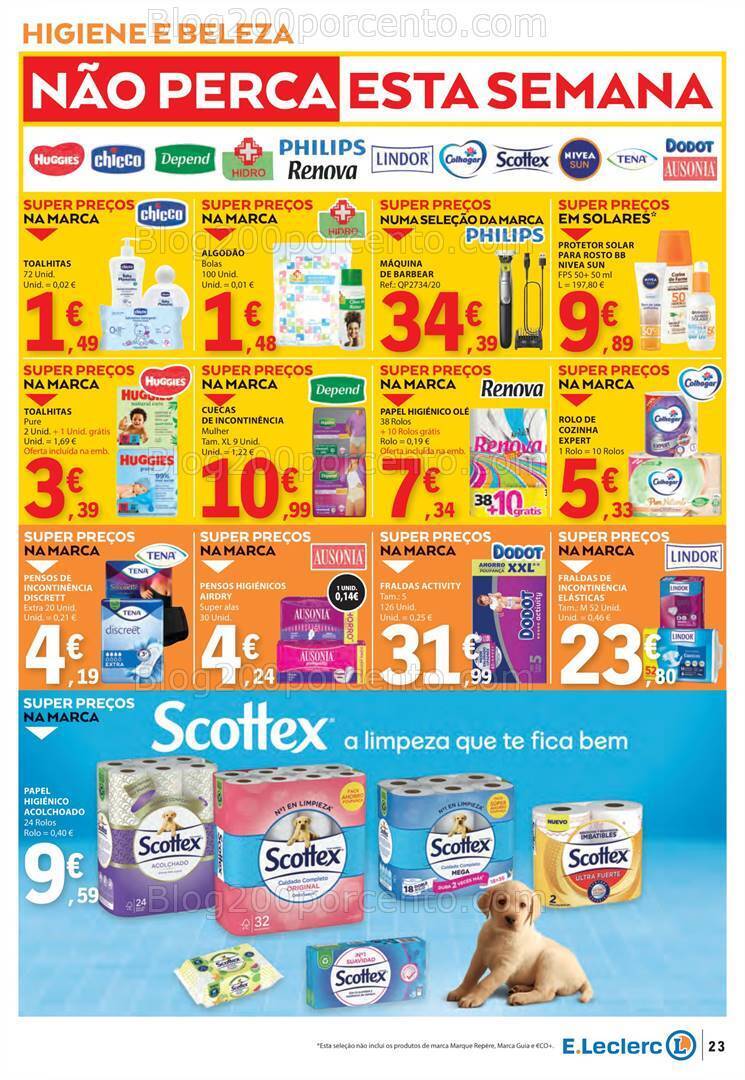 Antevisão Folheto E-LECLERC Promoções de 27 junho a 3 julho