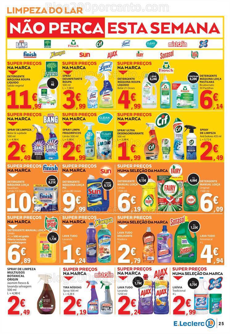 Antevisão Folheto E-LECLERC Promoções de 27 junho a 3 julho