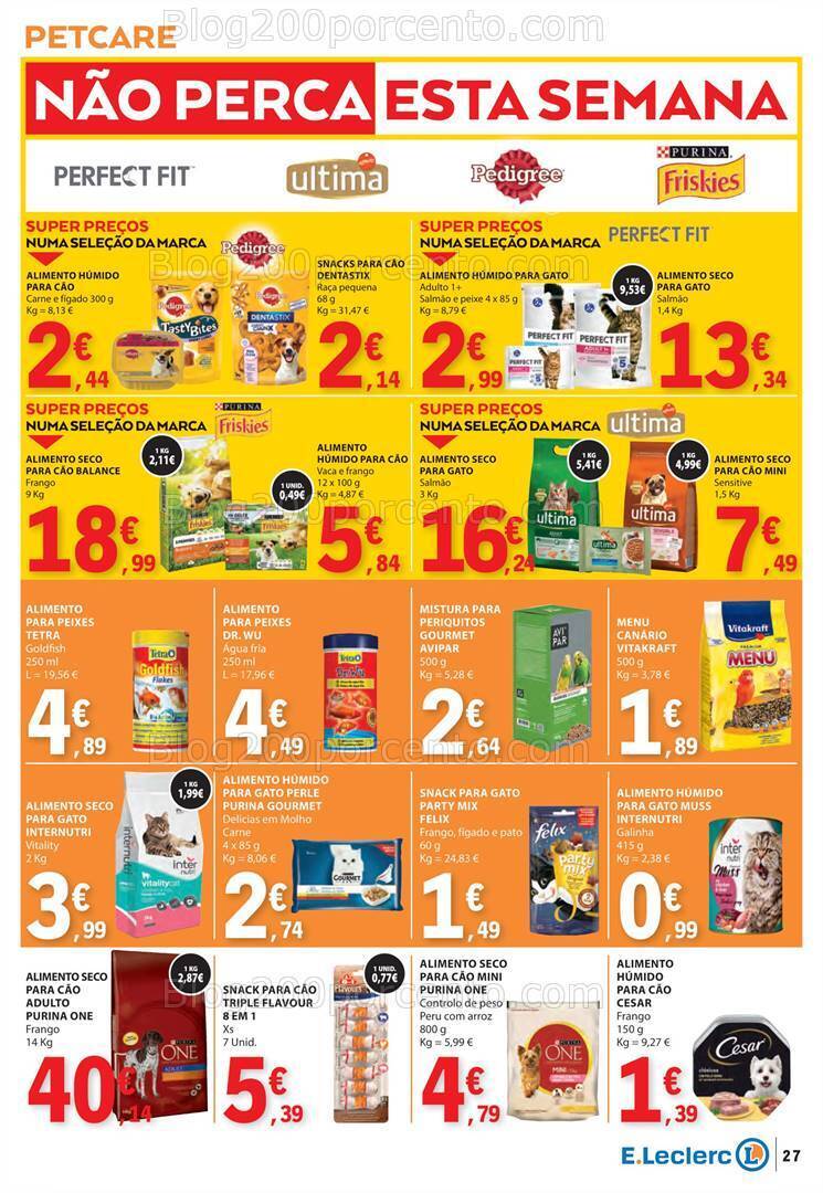 Antevisão Folheto E-LECLERC Promoções de 27 junho a 3 julho