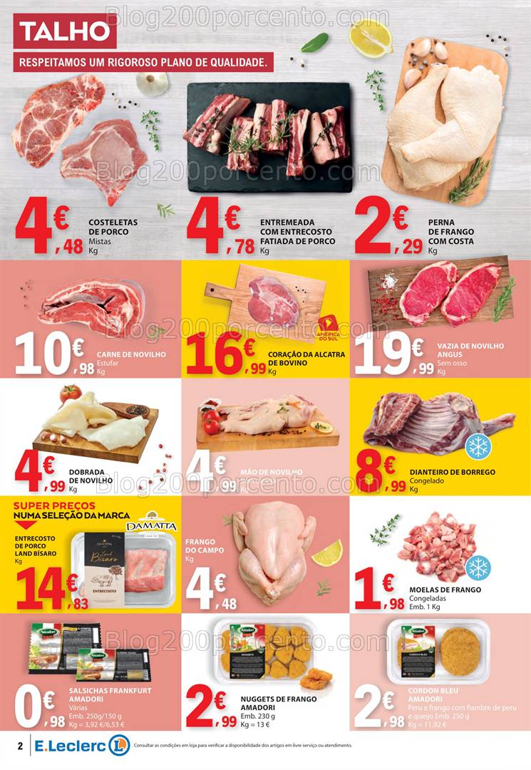 Antevisão Folheto E-LECLERC Promoções de 27 março a 2 abril