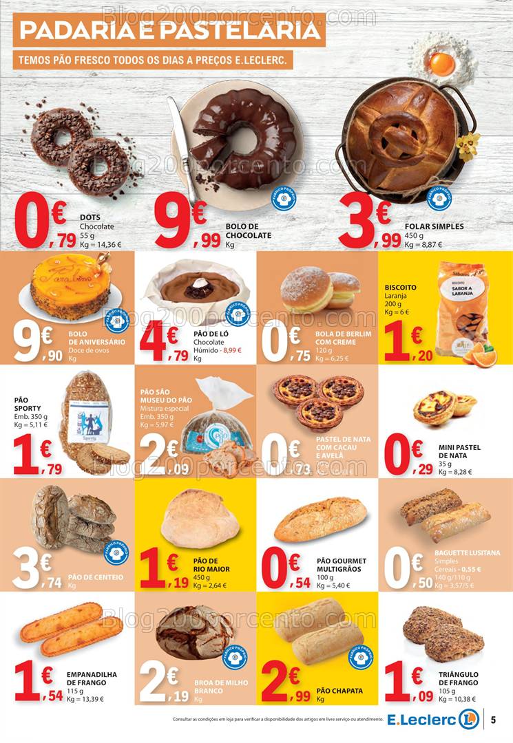 Antevisão Folheto E-LECLERC Promoções de 27 março a 2 abril