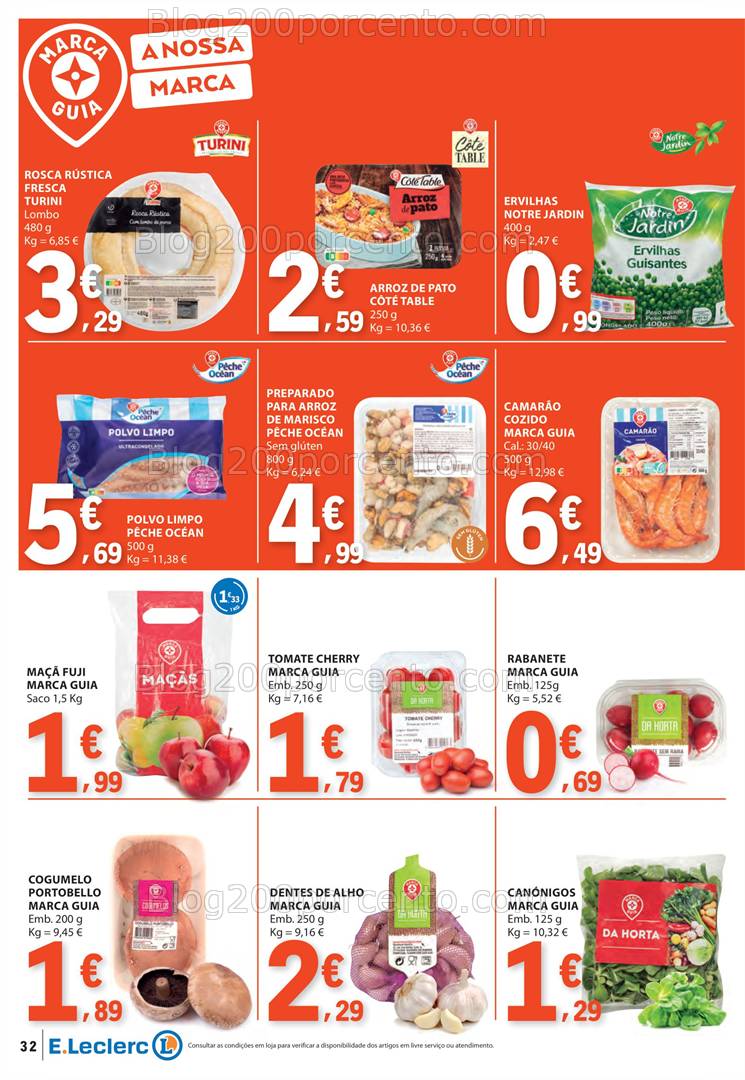 Antevisão Folheto E-LECLERC Promoções de 27 março a 2 abril