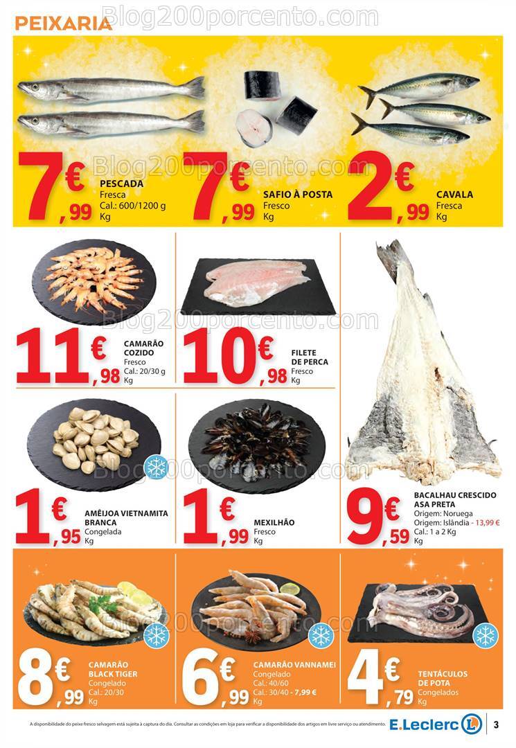 Antevisão Folheto E-LECLERC Promoções de 28 novembro a 4 dezembro