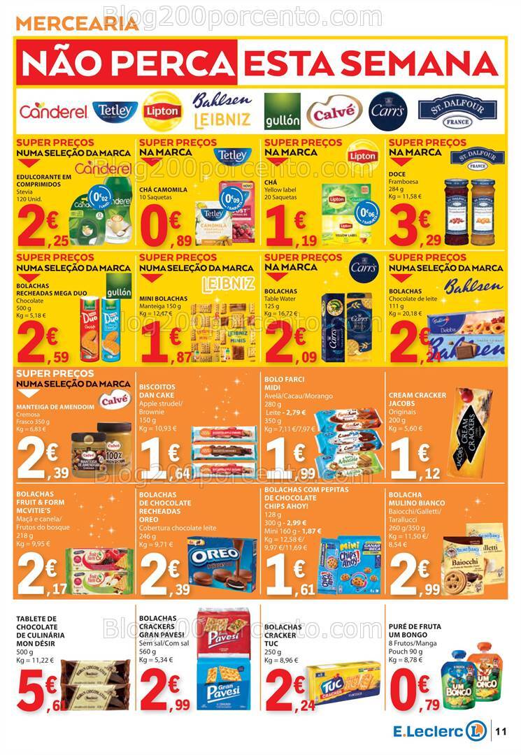 Antevisão Folheto E-LECLERC Promoções de 28 novembro a 4 dezembro