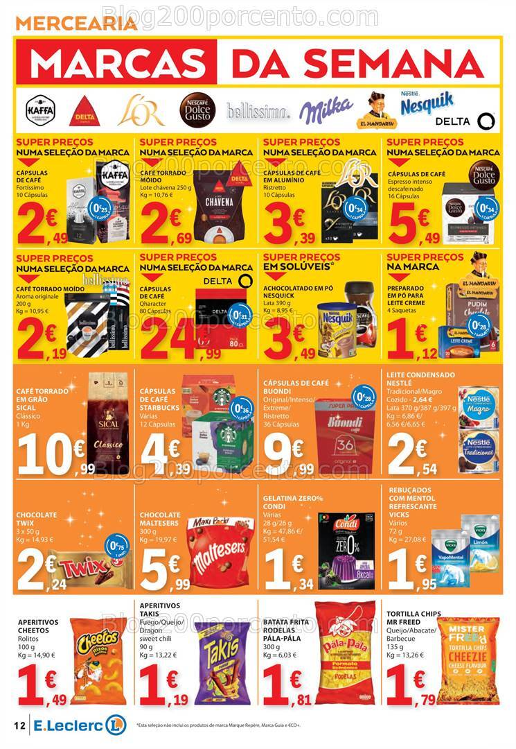 Antevisão Folheto E-LECLERC Promoções de 28 novembro a 4 dezembro