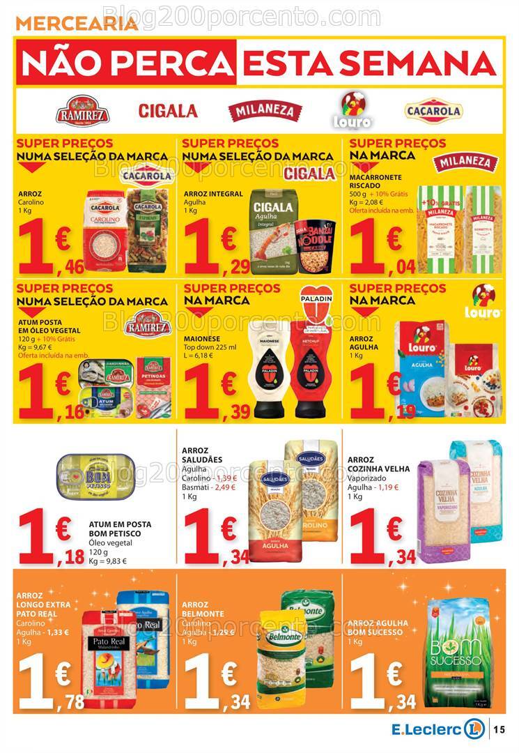 Antevisão Folheto E-LECLERC Promoções de 28 novembro a 4 dezembro