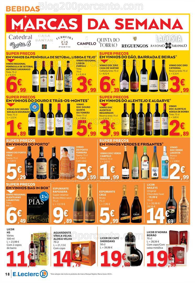Antevisão Folheto E-LECLERC Promoções de 28 novembro a 4 dezembro