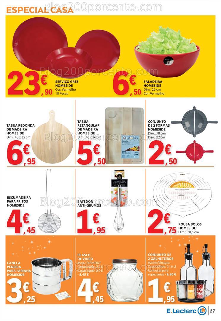 Antevisão Folheto E-LECLERC Promoções de 28 novembro a 4 dezembro