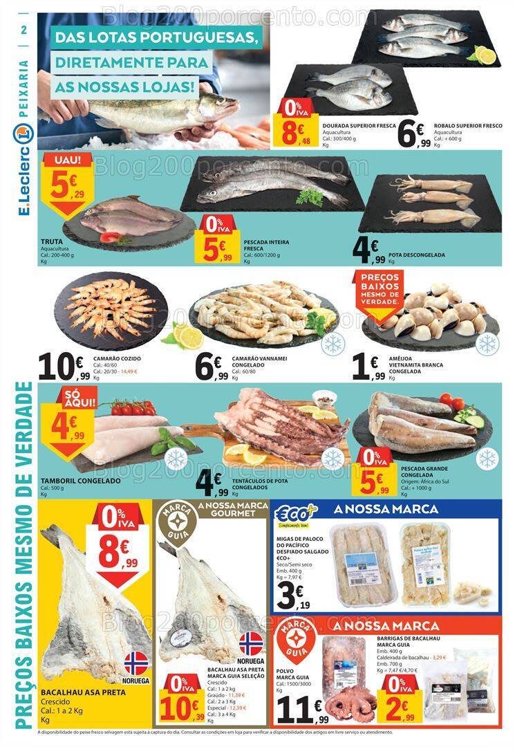 Antevisão Folheto E-LECLERC Promoções de 5 a 11 outubro