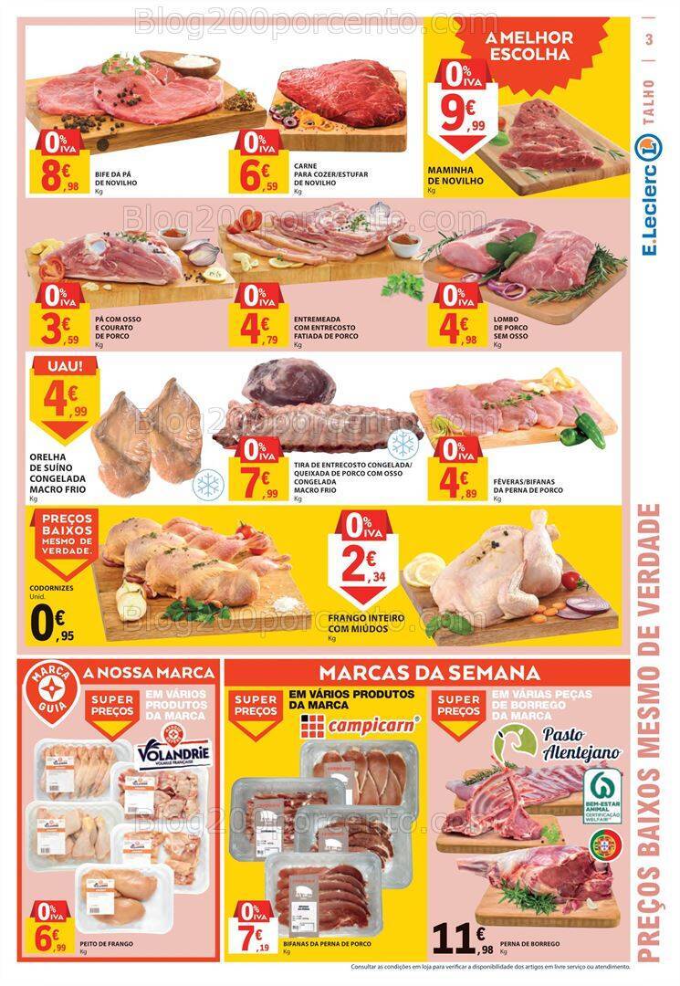 Antevisão Folheto E-LECLERC Promoções de 5 a 11 outubro