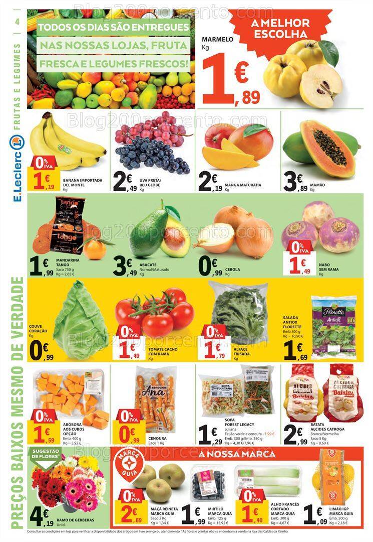 Antevisão Folheto E-LECLERC Promoções de 5 a 11 outubro