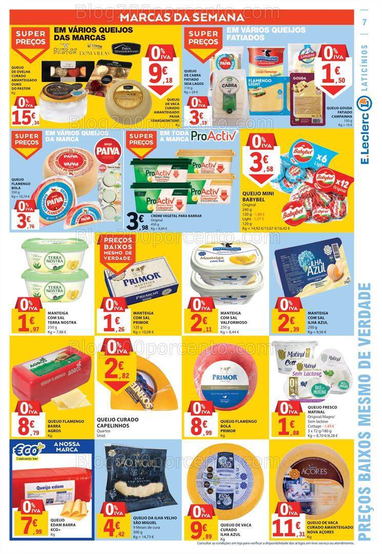 Antevisão Folheto E-LECLERC Promoções de 5 a 11 outubro