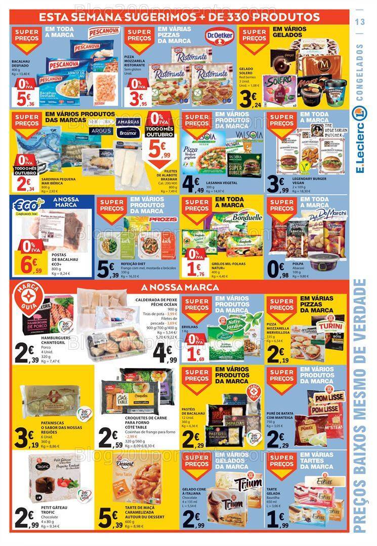 Antevisão Folheto E-LECLERC Promoções de 5 a 11 outubro