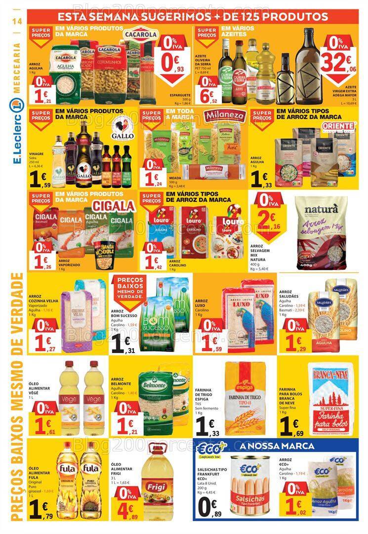 Antevisão Folheto E-LECLERC Promoções de 5 a 11 outubro