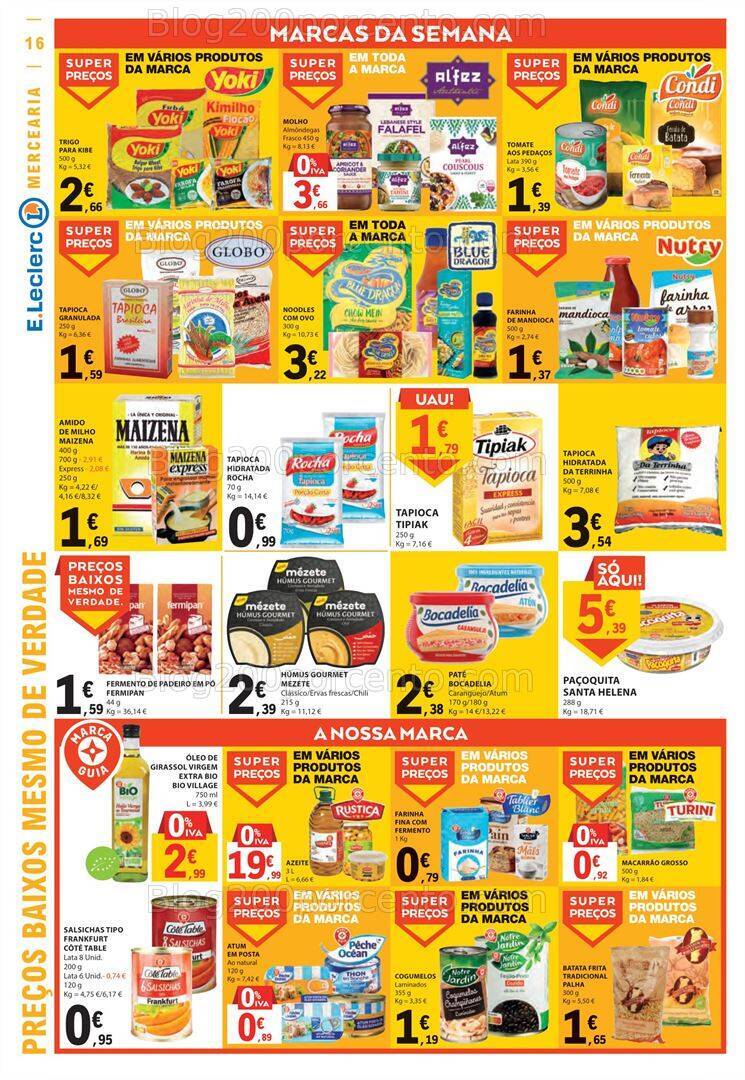 Antevisão Folheto E-LECLERC Promoções de 5 a 11 outubro