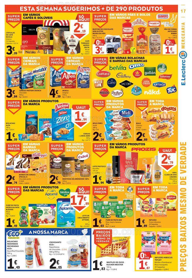 Antevisão Folheto E-LECLERC Promoções de 5 a 11 outubro