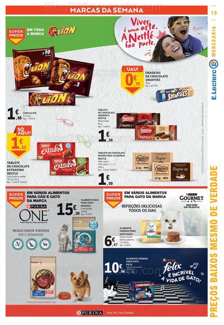 Antevisão Folheto E-LECLERC Promoções de 5 a 11 outubro