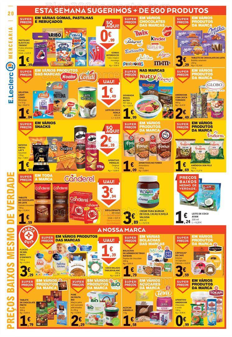 Antevisão Folheto E-LECLERC Promoções de 5 a 11 outubro