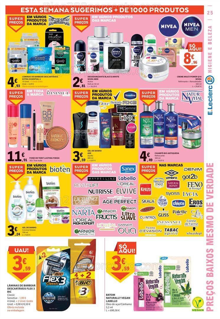 Antevisão Folheto E-LECLERC Promoções de 5 a 11 outubro
